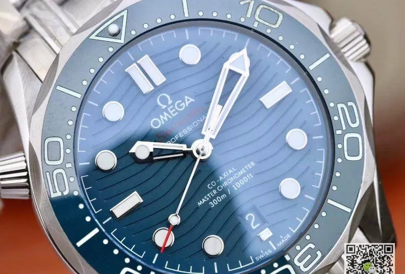 Omega Seamaster Diver 300m 210.30.42.20.03.001 VS Factory 1:1 Best Edition Replica Watch Mechanical Watches Swiss ETA9015 Blue wave dial